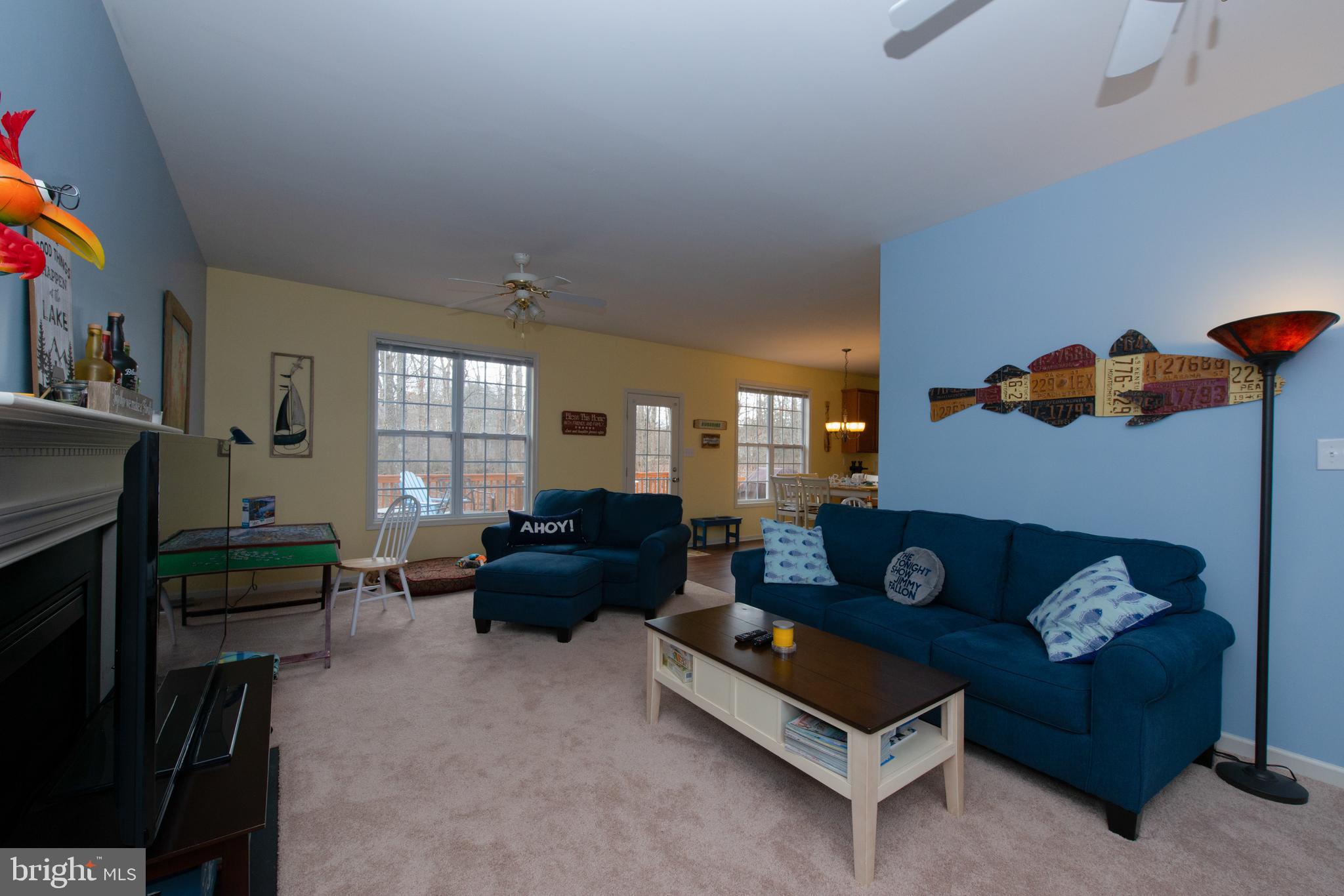 976 Mitchell Point Road Mineral, VA 23117 - Photo 13 of 35 Living/Family Room with Gas Fire Place