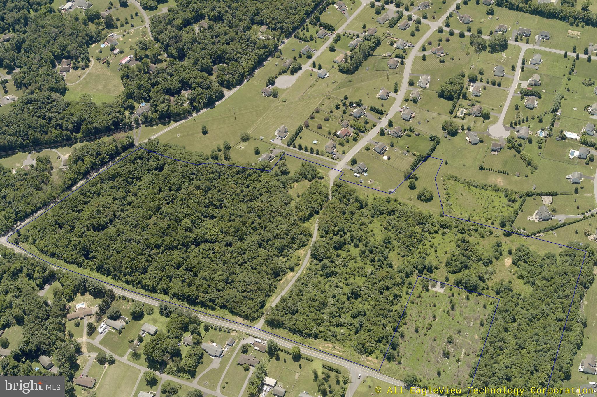 2112 Grade Road Falling Waters, WV 25419 - Photo 31 of 35 Aerial View of Property Looking South