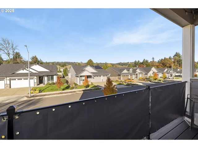 a view of a city from a terrace