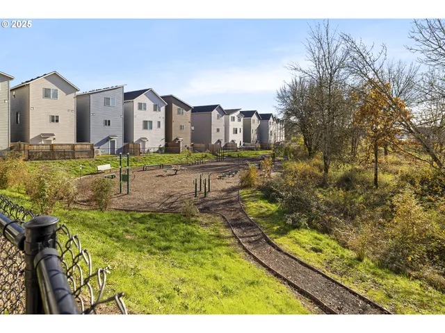 a house view with a outdoor space