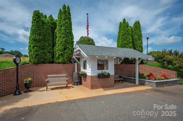 a view of an house with outdoor space and street view