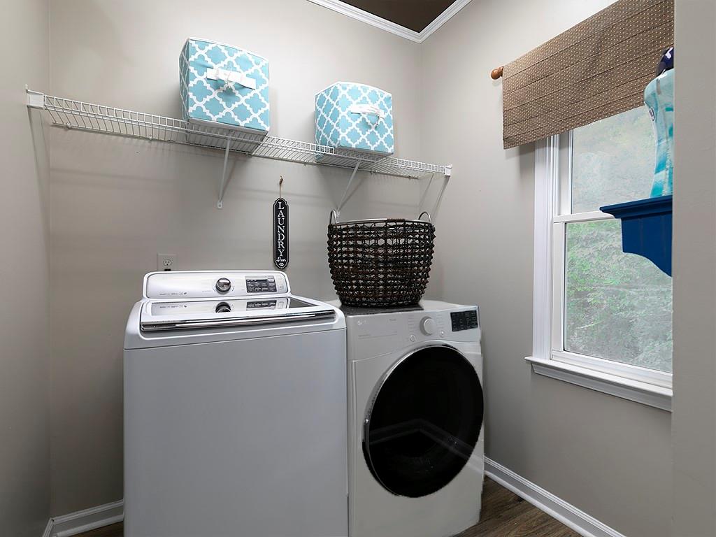 117 Constitution Pointe Dallas, GA 30132 - Photo 22 of 50 a utility room with dryer and washer
