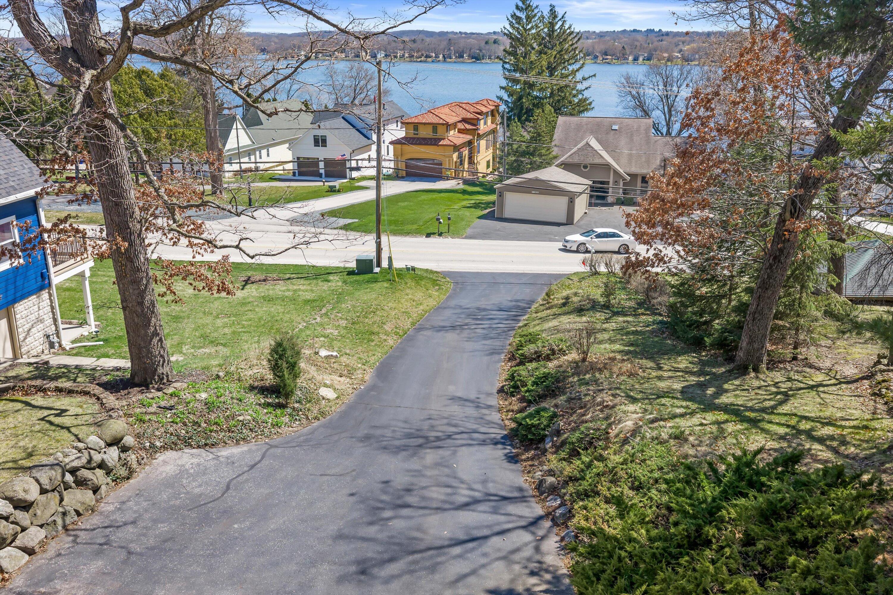 W303N2665 Maple Avenue Delafield, WI 53072 - Photo 45 of 50 Drone Front Yard