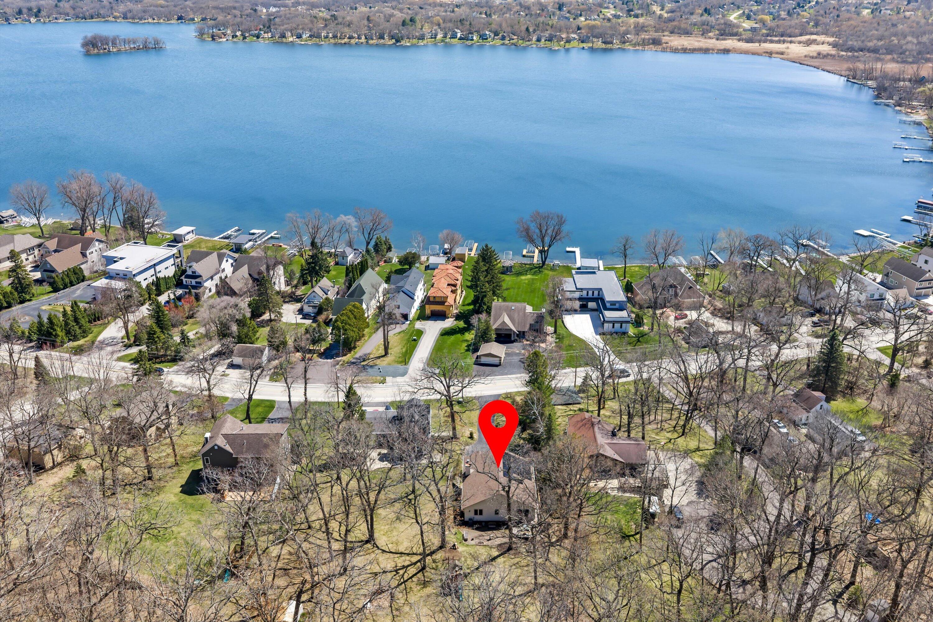 W303N2665 Maple Avenue Delafield, WI 53072 - Photo 5 of 50 Drone Property Photo