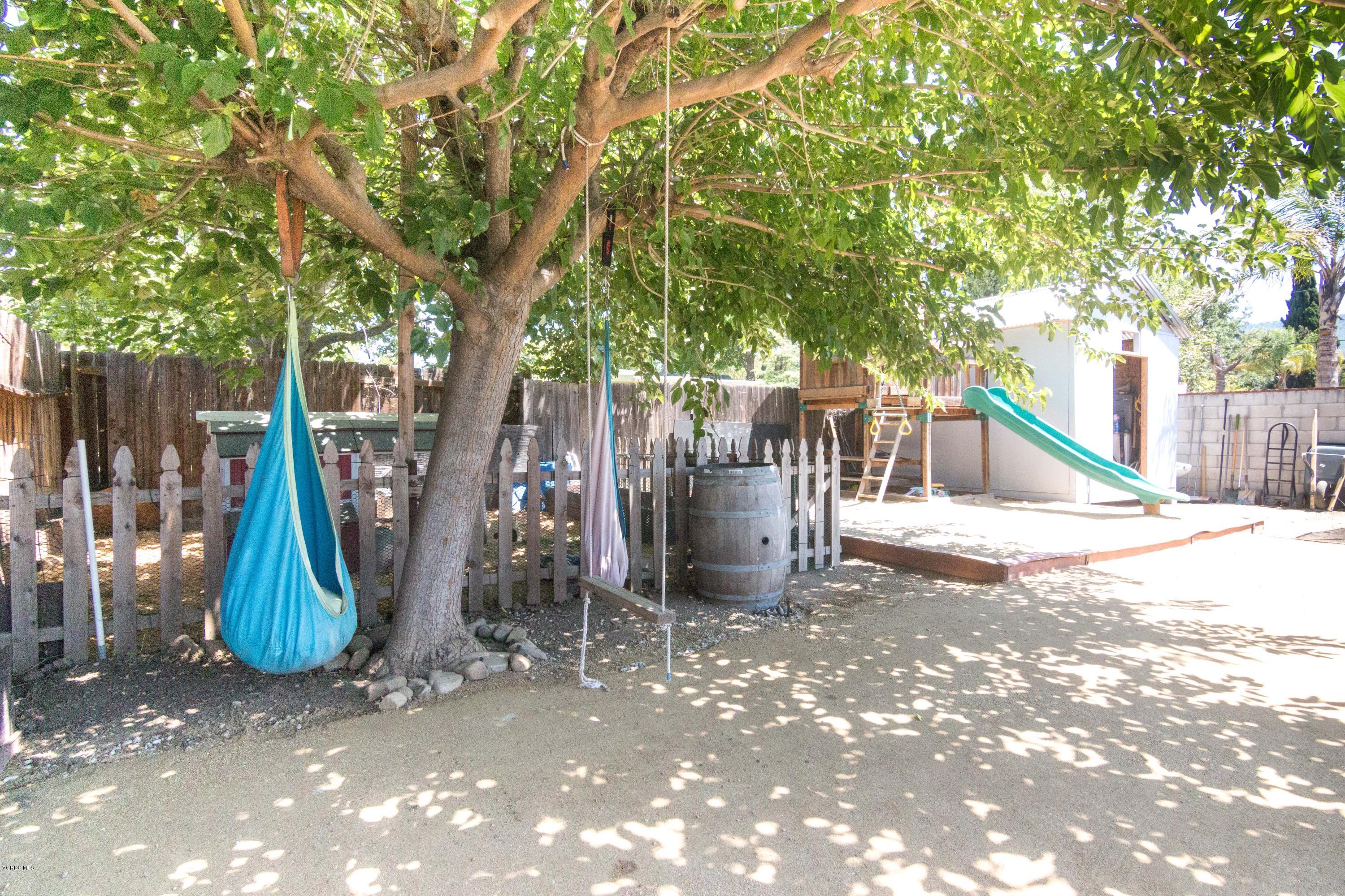 108 Drown Avenue Ojai, CA 93023 - Photo 26 of 37 a view of a house with a tree and a park