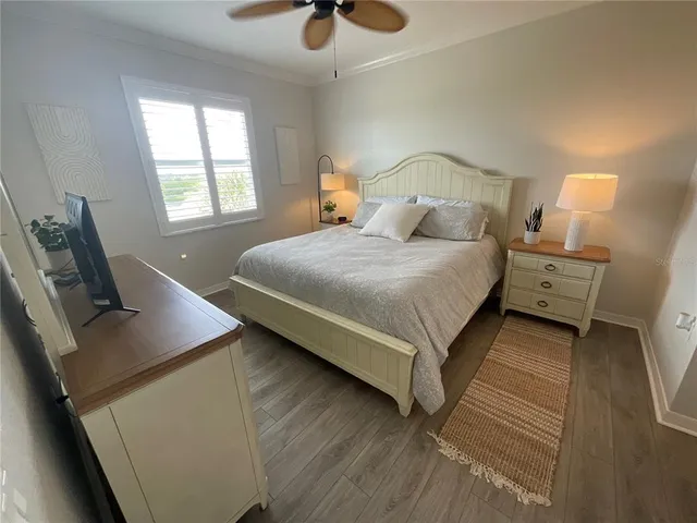 a view of an outdoor space with a lake view