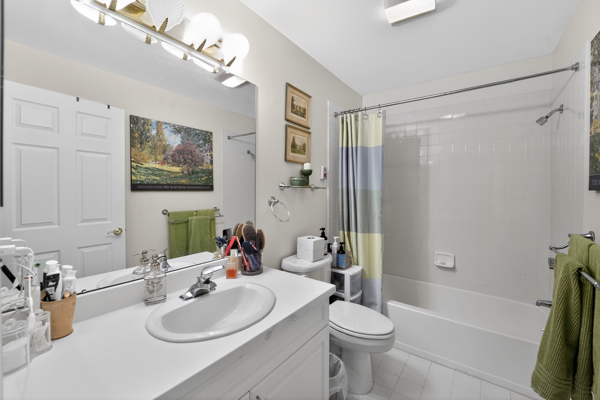 6 Hedge Row Road Princeton, NJ 08540 - Photo 21 of 32 a bathroom with a sink toilet and shower