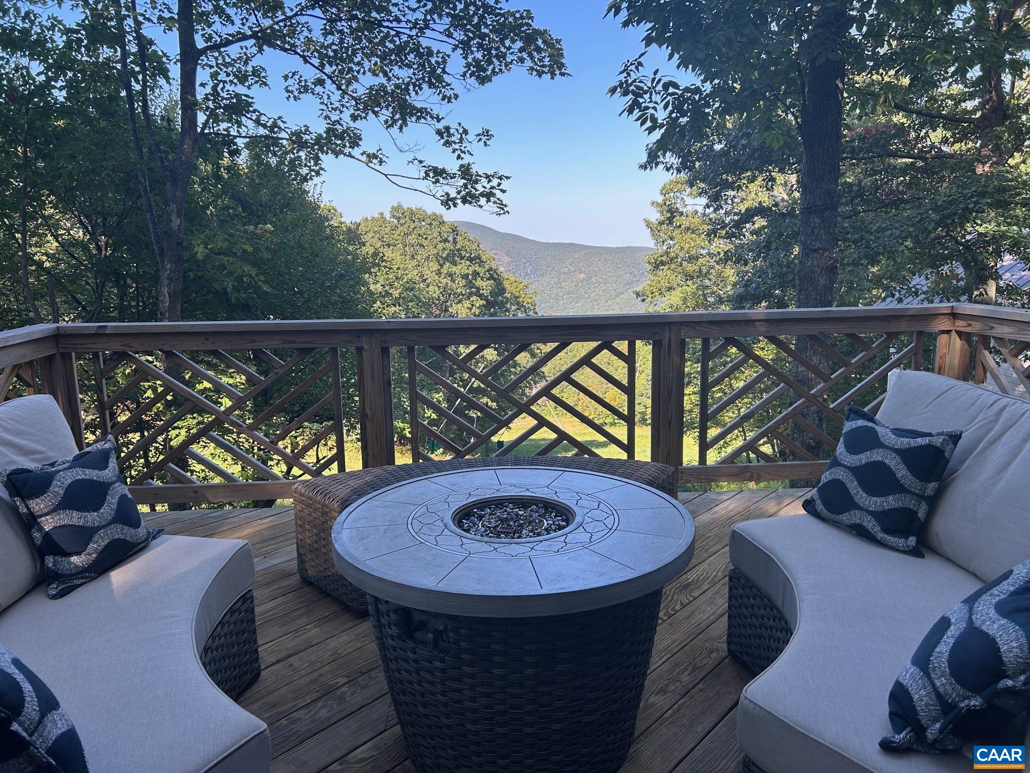 134 Squirrel Tree Lane Roseland, VA 22967 - Photo 21 of 40 a view of balcony with furniture