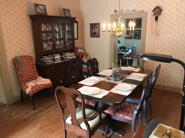 828 Brownhome Road New Castle, PA 16101 - Photo 19 of 47 a view of a dining room with furniture