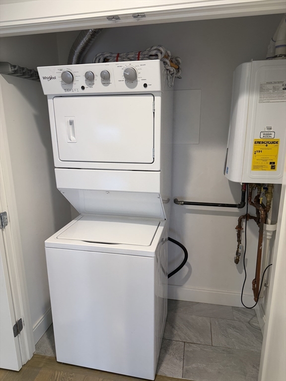 7 Saco Street, Unit 5 Boston, MA 02122 - Photo 12 of 13 a utility room with dryer and washer