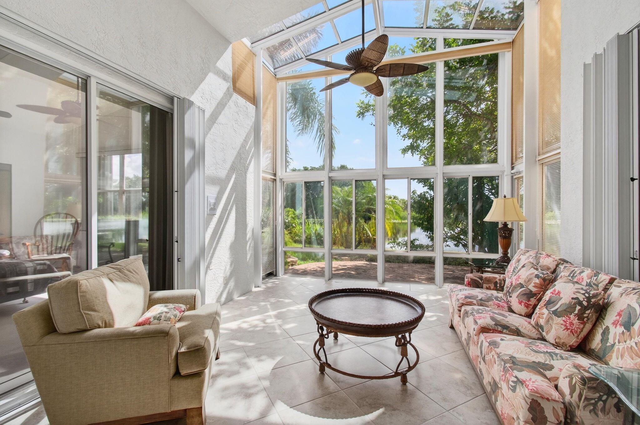 18718 Sea Turtle Lane Boca Raton, FL 33498 - Photo 23 of 142 GLASSED-IN, UNDER A/C