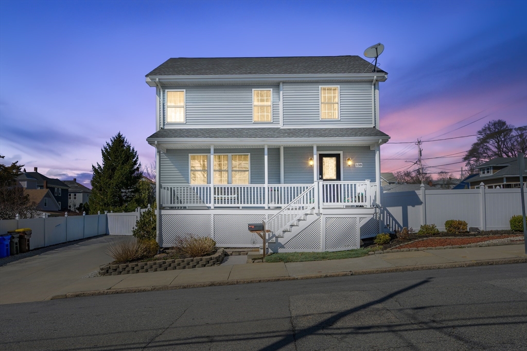 138 Sprague Street Fall River, MA 02724 - Photo 2 of 34 a front view of a house with garden