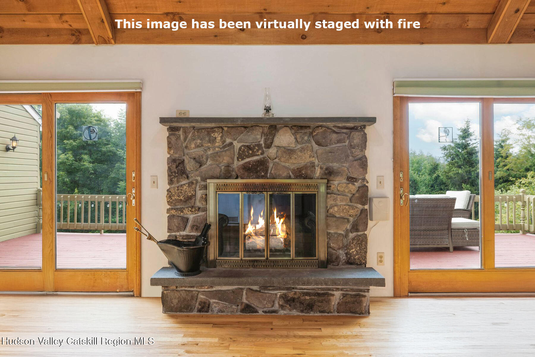 50 Halcott Ridge Road Shandaken, NY 12465 - Photo 7 of 29 fireplace