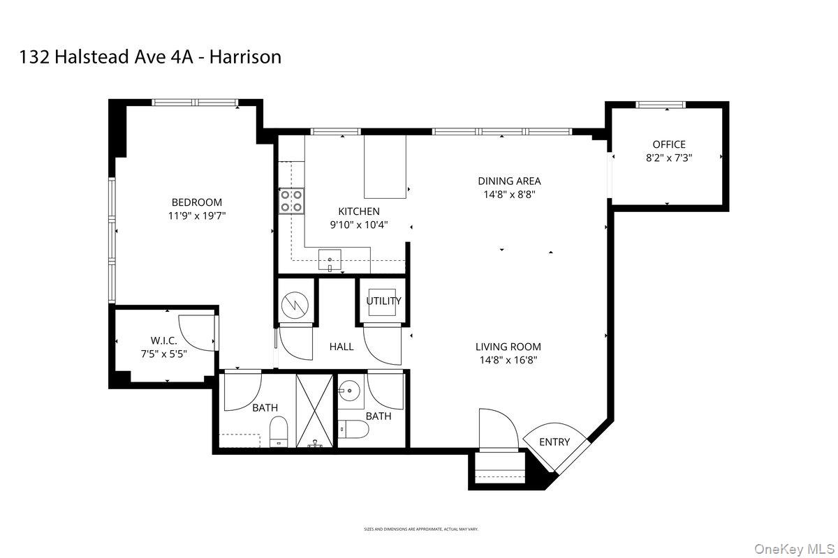 132 Halstead Avenue, Unit A Harrison, NY 10528 - Photo 19 of 19 "A"unit floor plan