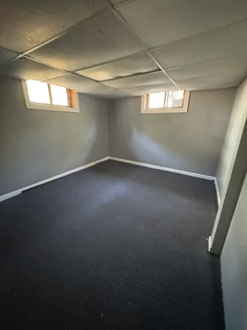 a view of an empty room with a empty space