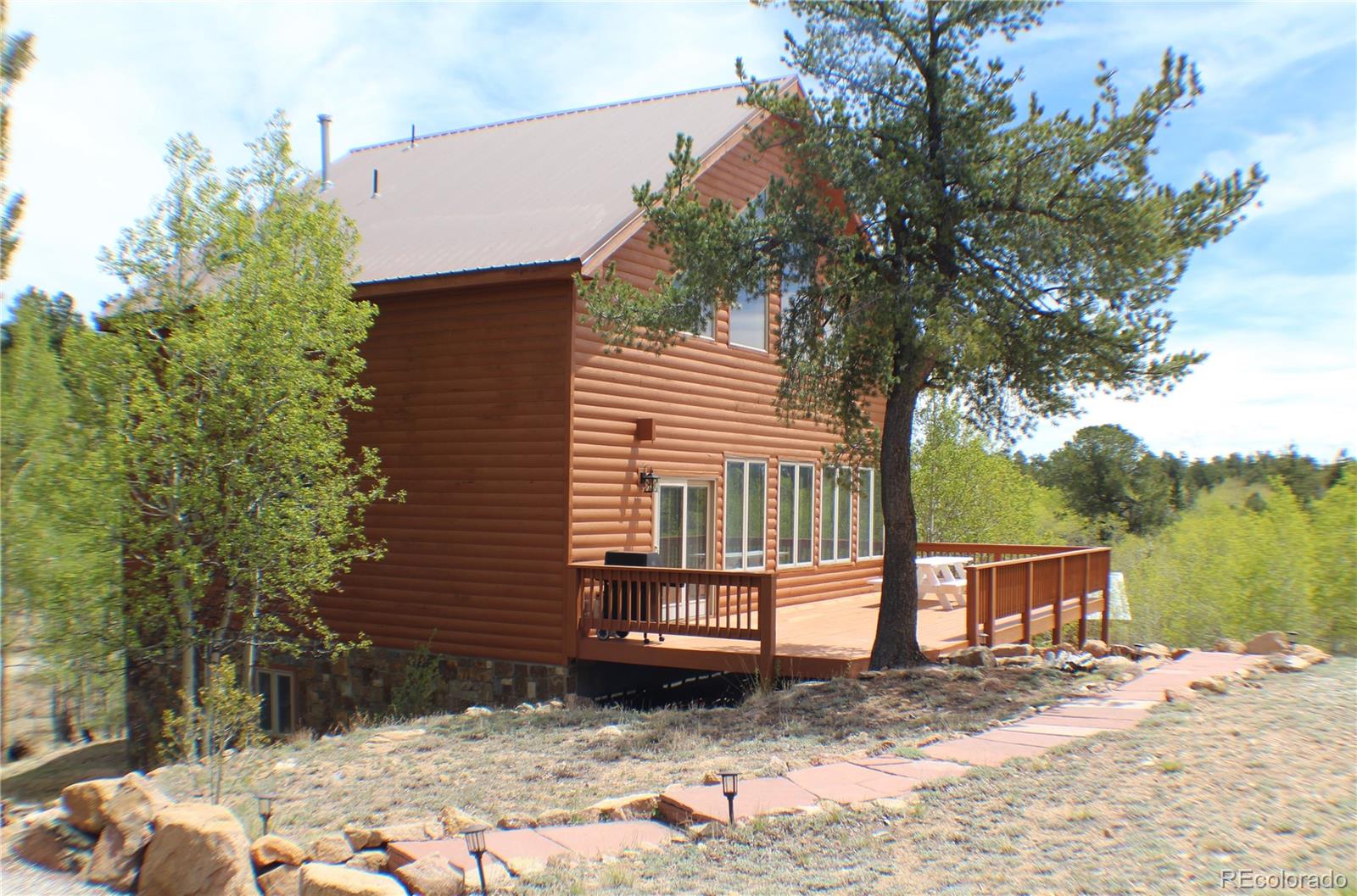 8221 Remington Road Como, CO 80432 - Photo 5 of 49 a view of a small house in the middle of a yard