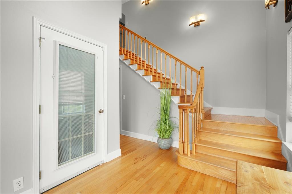 425 McDaniel Station Road Southwest Calhoun, GA 30701 - Photo 26 of 46 a view of entryway and hall with wooden floor