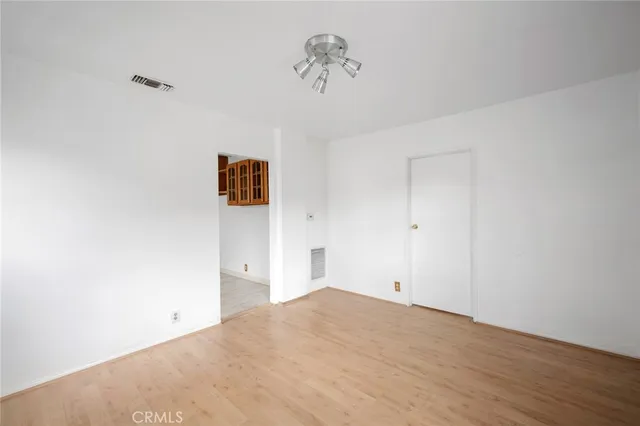 a view of empty room