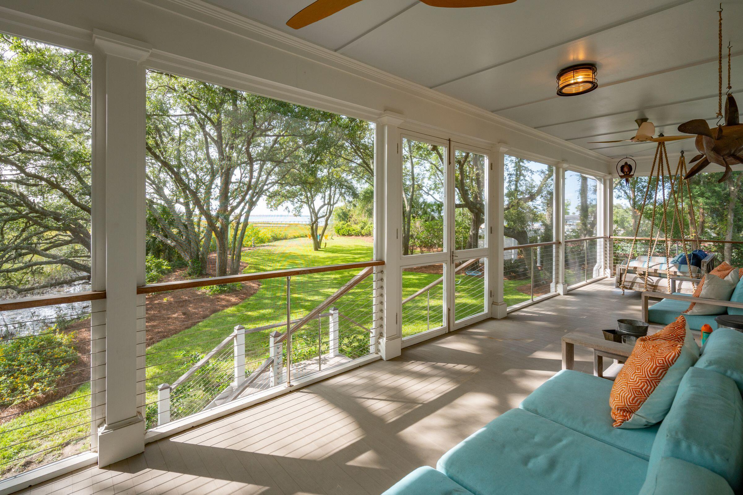 673 Wampler Drive Charleston, SC 29412 - Photo 12 of 47 Back Screened In Porch