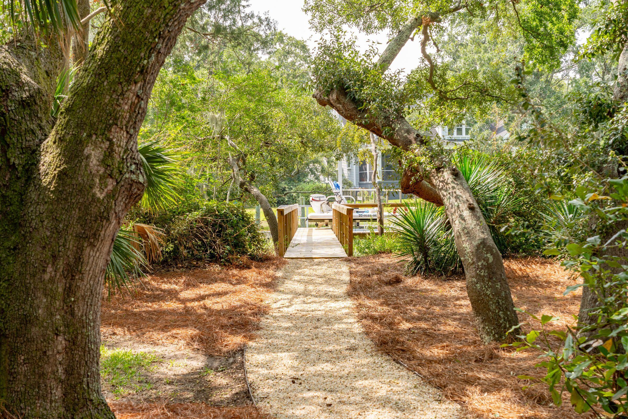 673 Wampler Drive Charleston, SC 29412 - Photo 41 of 47 Gravel Walkway to Tidal Creek Dock