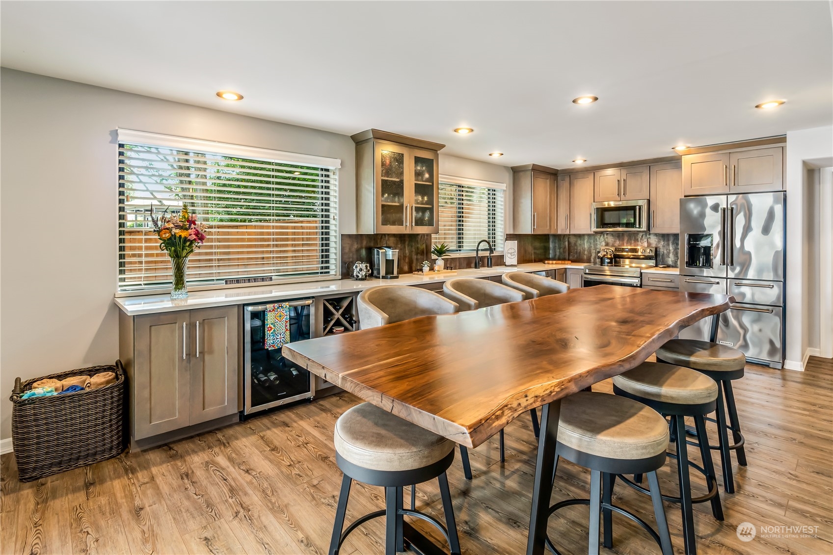 15333 West Lake Goodwin Road Stanwood, WA 98292 - Photo 31 of 39 a dining table with chairs and window