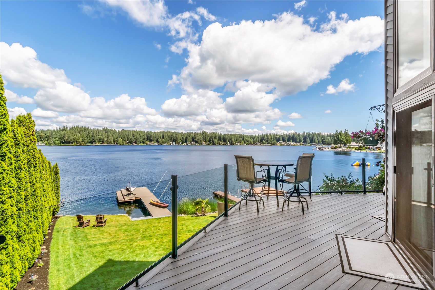 15333 West Lake Goodwin Road Stanwood, WA 98292 - Photo 8 of 39 a view of a terrace with furniture