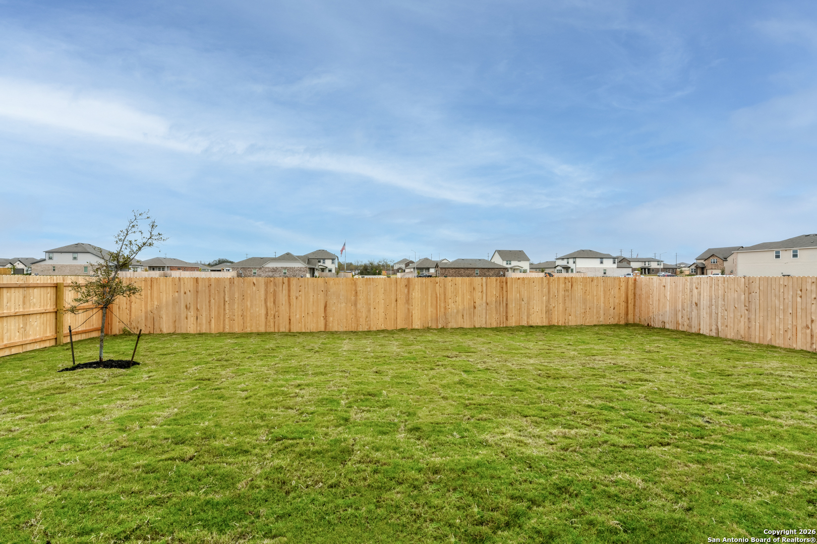 12848 Red Apple Road Schertz, TX 78154 - Photo 37 of 37 a view of a yard with an ocean