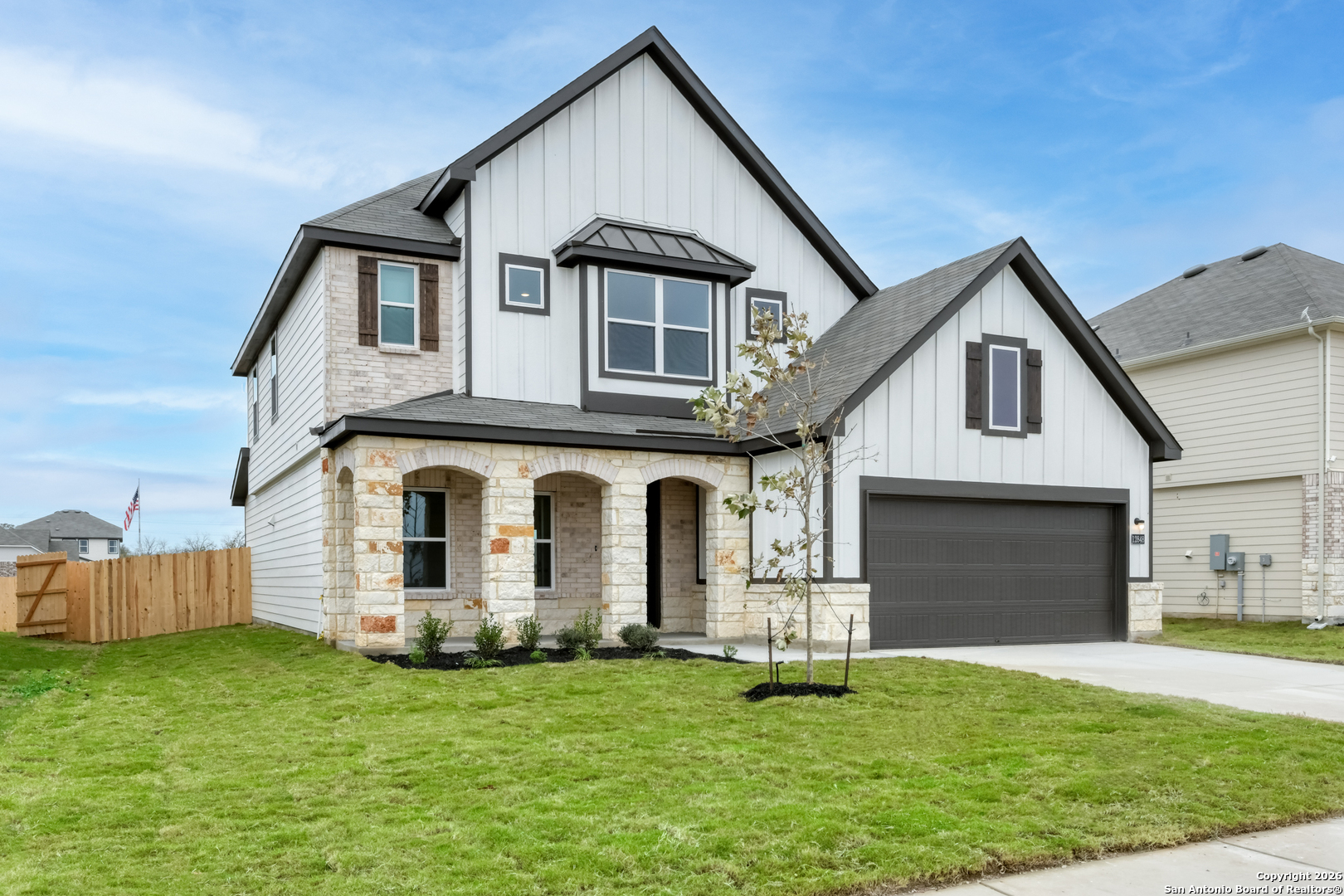12848 Red Apple Road Schertz, TX 78154 - Photo 4 of 37 a front view of a house with a yard