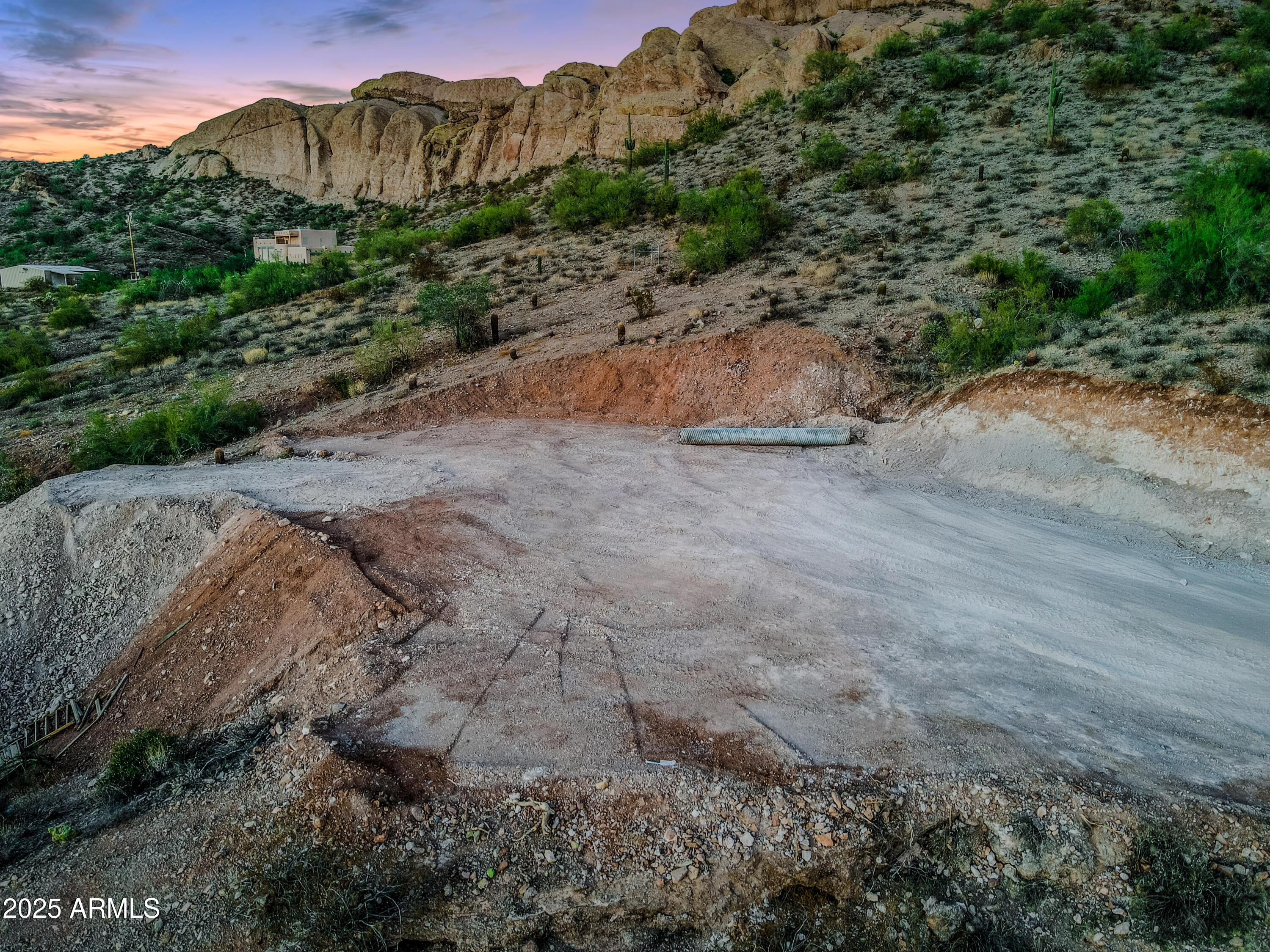 0 North Cortez Road, Unit LOT 1 Apache Junction, AZ 85119 - Photo 4 of 27 a view of a road with a yard