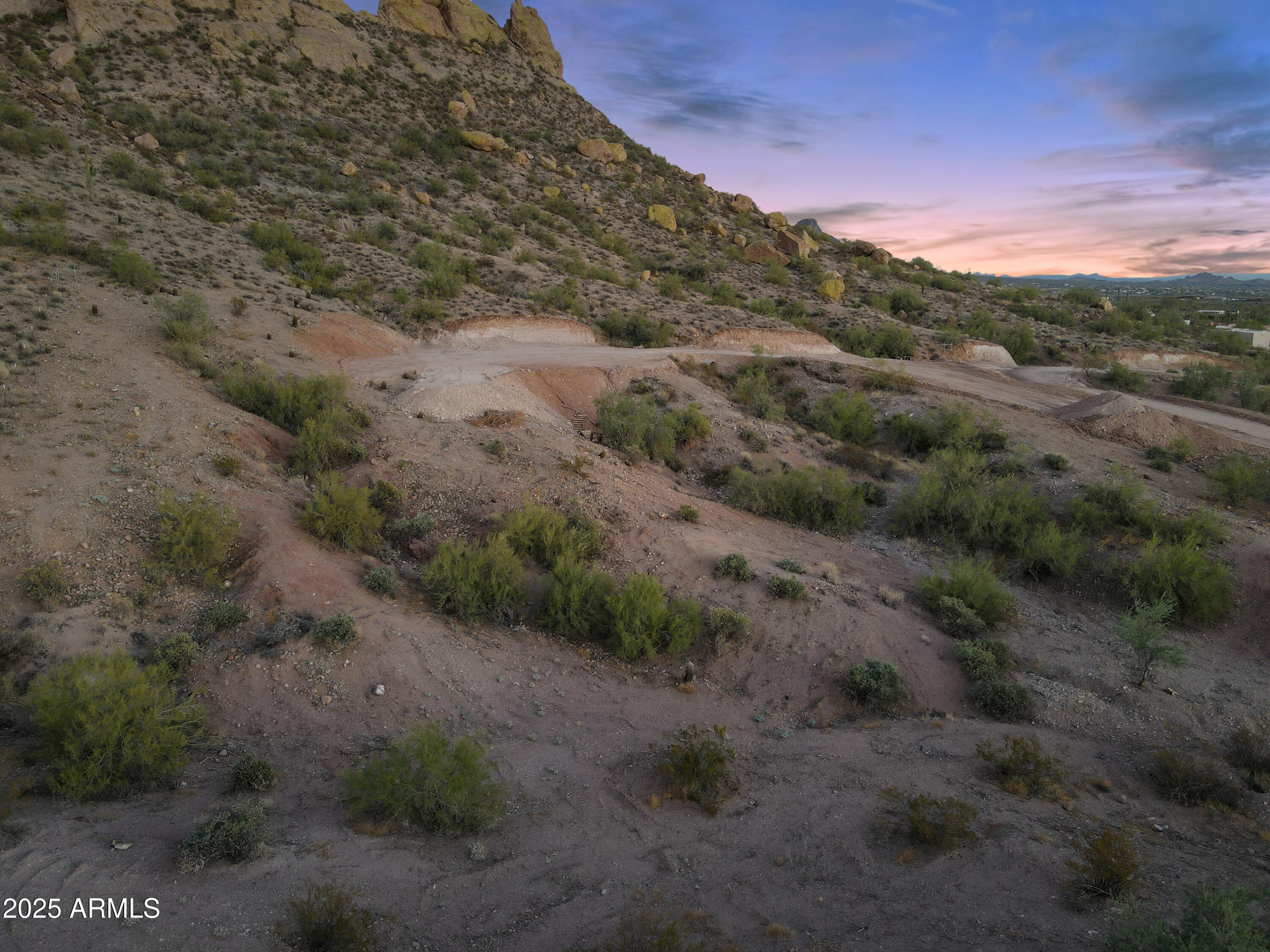 0 North Cortez Road, Unit LOT 1 Apache Junction, AZ 85119 - Photo 5 of 27 a view of a yard with a forest