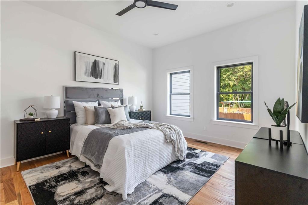 1554 Columbia Circle Decatur, GA 30032 - Photo 20 of 55 a bedroom with bed and a window