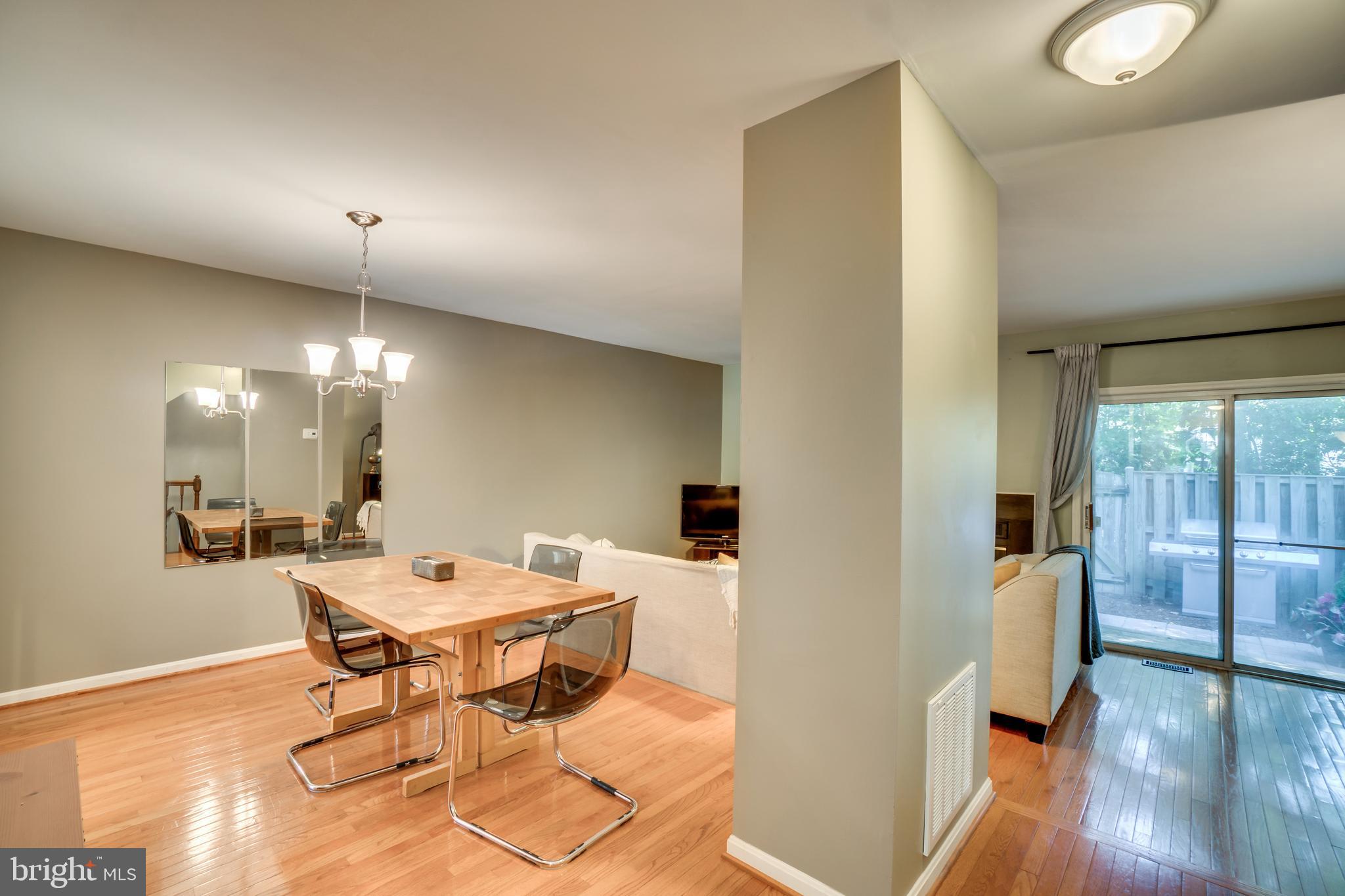7383 Stream Way Springfield, VA 22152 - Photo 13 of 30 Dining Room With View to Living Room