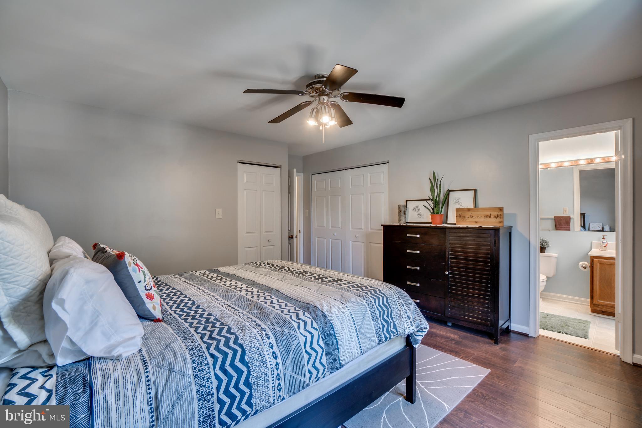 7383 Stream Way Springfield, VA 22152 - Photo 21 of 30 Master Bedroom With En-Suite Bath