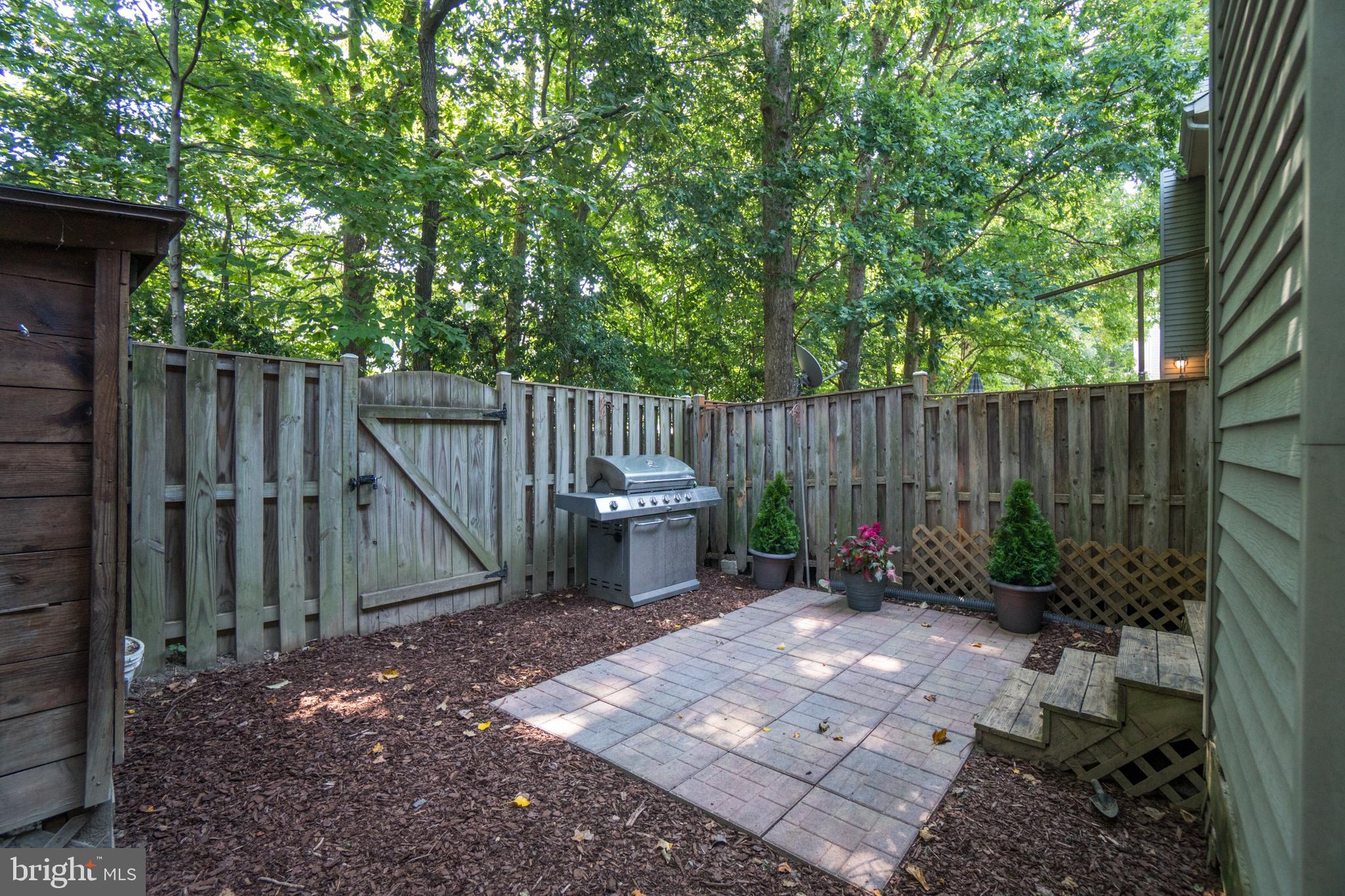 7383 Stream Way Springfield, VA 22152 - Photo 29 of 30 Peaceful Backyard