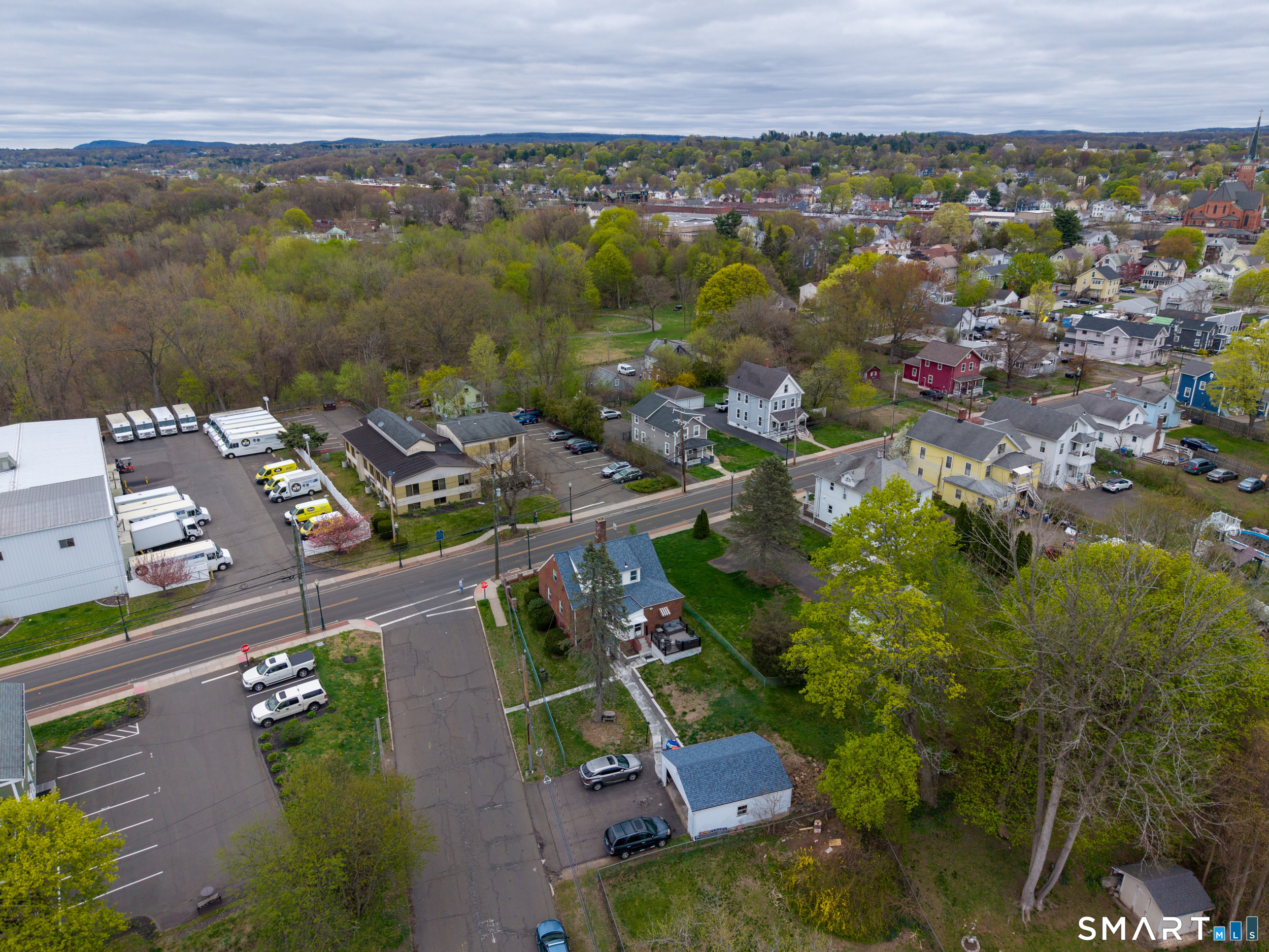 236 Hall Avenue Wallingford, CT 06492 - Photo 16 of 40 an aerial view of multiple house