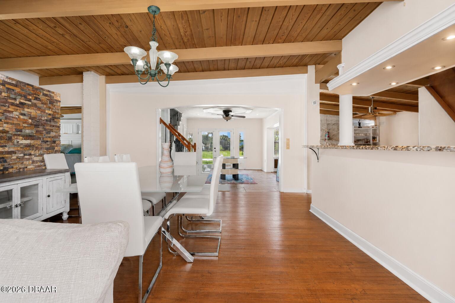 46 Oceanview Avenue Ponce Inlet, FL 32127 - Photo 9 of 74 OPEN SPACE-HARD WOOD FLOORS THRU-OUT