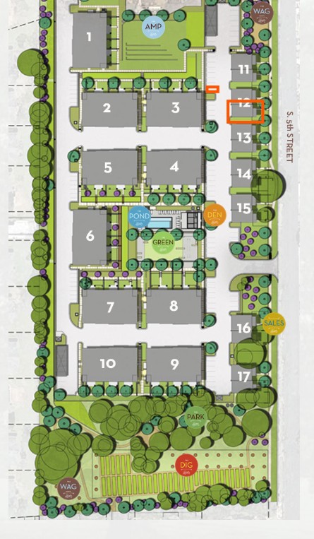 2712 South 5th Street, Unit B Austin, TX 78704 - Photo 34 of 34 Map of the entire complex