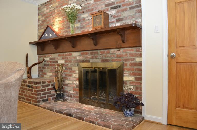 11800 Prestwick Road Potomac, MD 20854 - Photo 11 of 30 Family Room Wood Fireplace