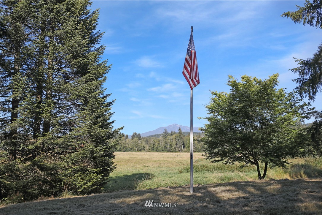 2501 Connors Road Snohomish, WA 98290 - Photo 3 of 40 a flag is sitting next to a road and trees
