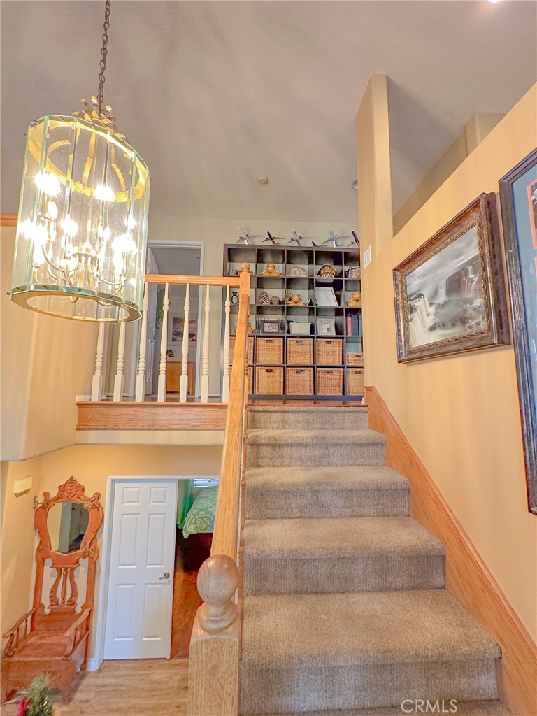 31785 Vía Del Viento Trabuco Canyon, CA 92679 - Photo 12 of 50 a view of staircase with large window