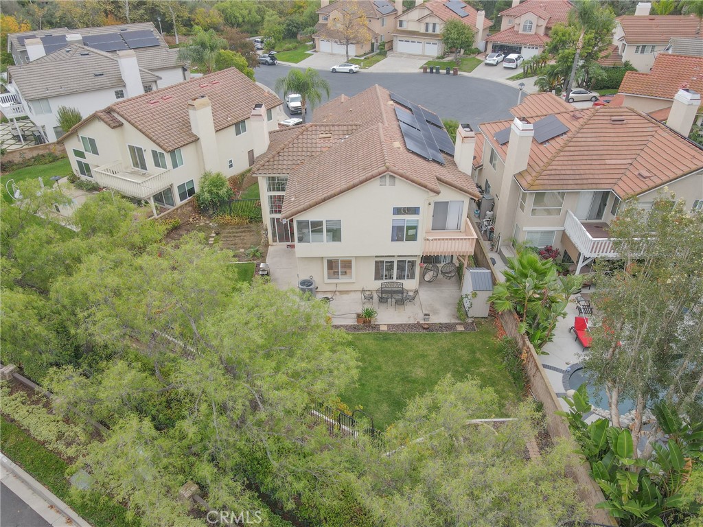 31785 Vía Del Viento Trabuco Canyon, CA 92679 - Photo 40 of 50 an aerial view of residential houses with outdoor space and trees all around