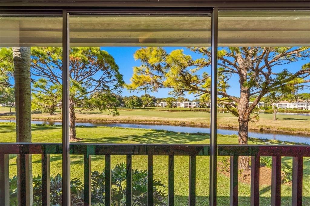 5147 Willow Links, Unit 18 Sarasota, FL 34235 - Photo 19 of 30 a view of a from a balcony