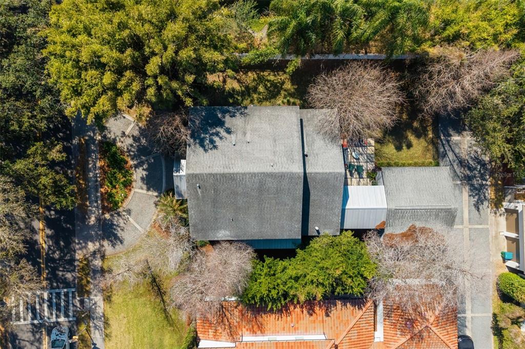 2501 Winter Park Road Winter Park, FL 32789 - Photo 54 of 63 an aerial view of a house with a yard and large trees