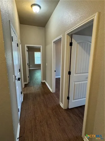 a close view of closet