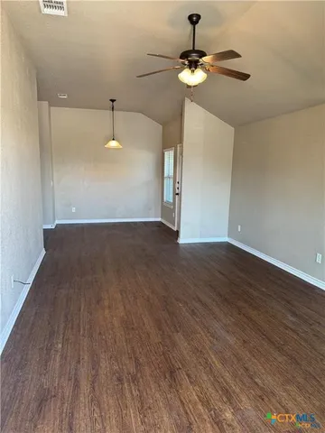 a view of empty room