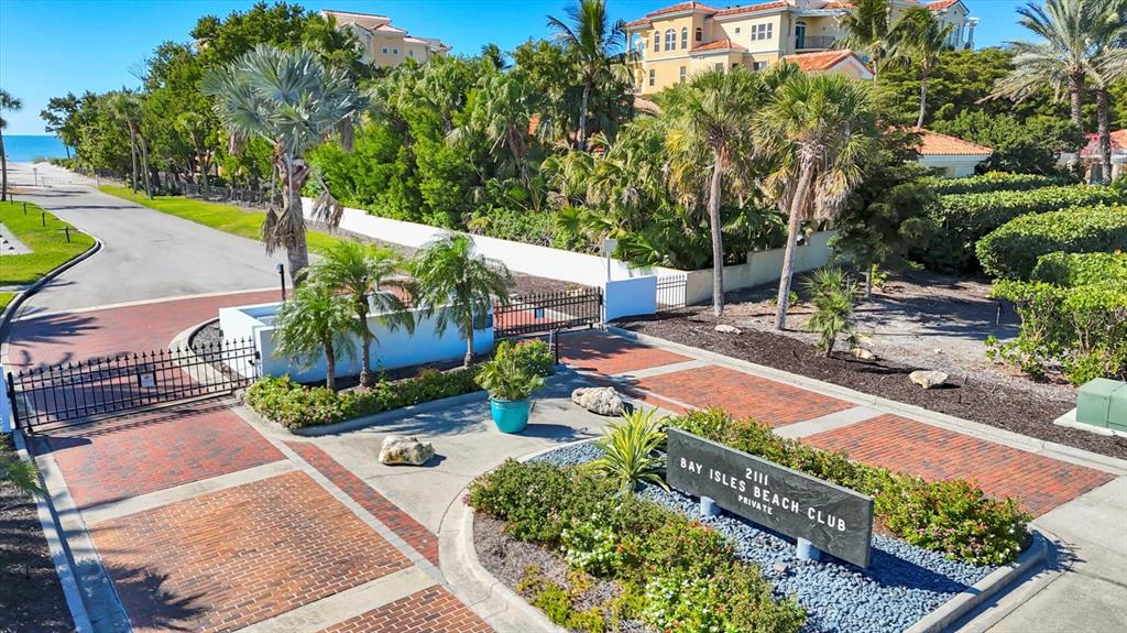 3540 Mistletoe Lane Longboat Key, FL 34228 - Photo 56 of 80 a view of a backyard with sitting area