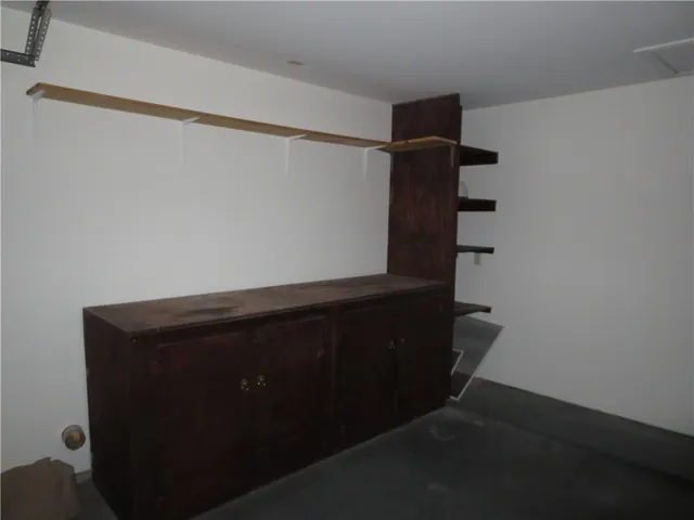 a close up of a mirror