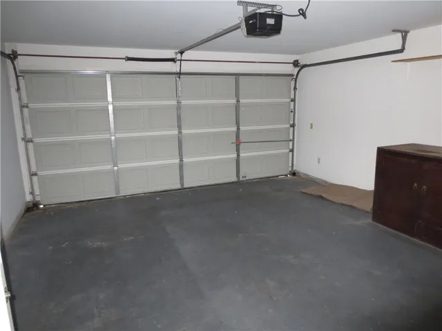 a view of an empty room with a empty space