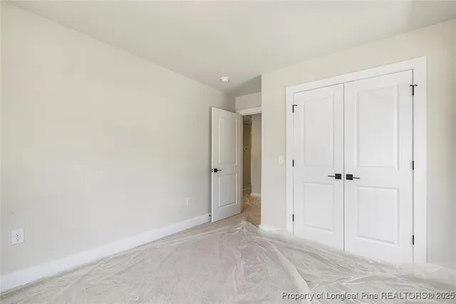 a view of a room with an empty space