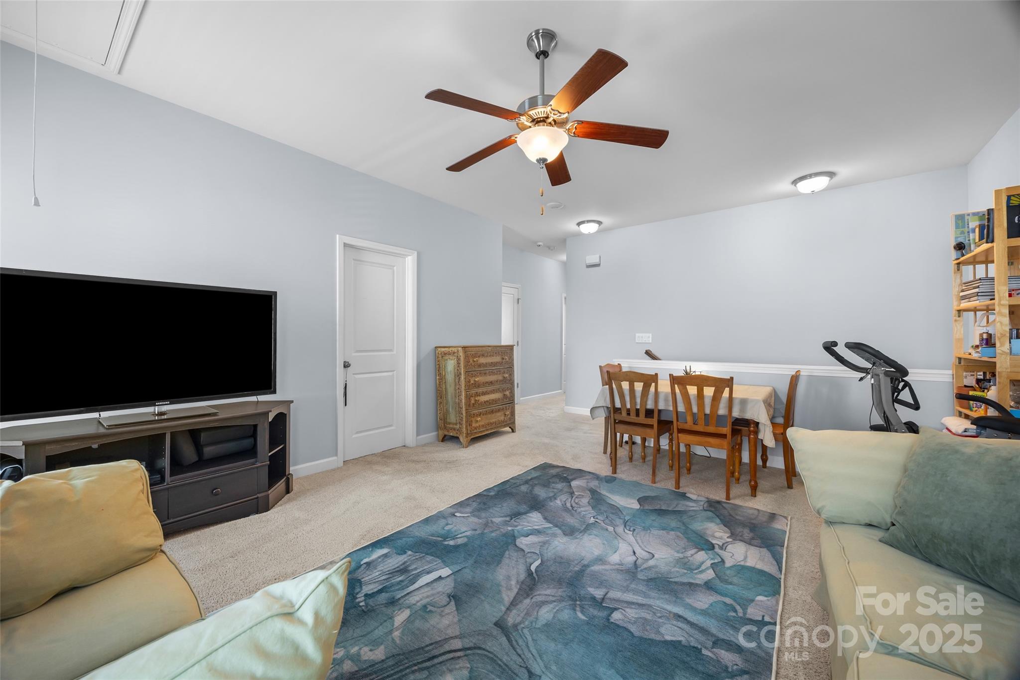 5212 Meadowcroft Way Fort Mill, SC 29708 - Photo 25 of 43 a living room with furniture and a flat screen tv